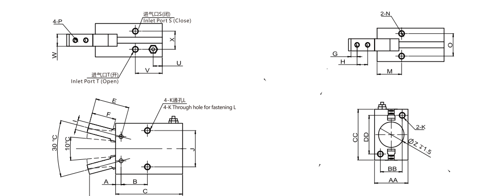 JMHC2 Y 型夹