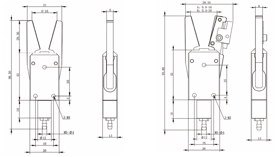 JKM12 水口夹具