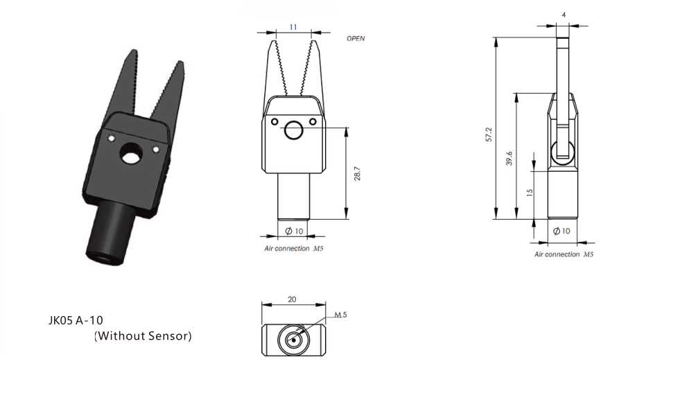 JK05 Sprue grippers