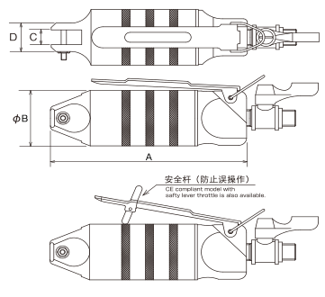 GT-NS / GT-N GT-NS / GT-N · 外形与安装尺寸