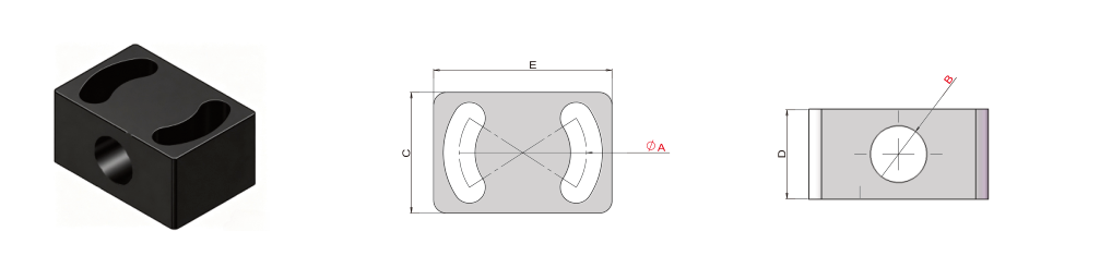 JMBP / JMBT1 / JMBT4 Swing and cross blocks